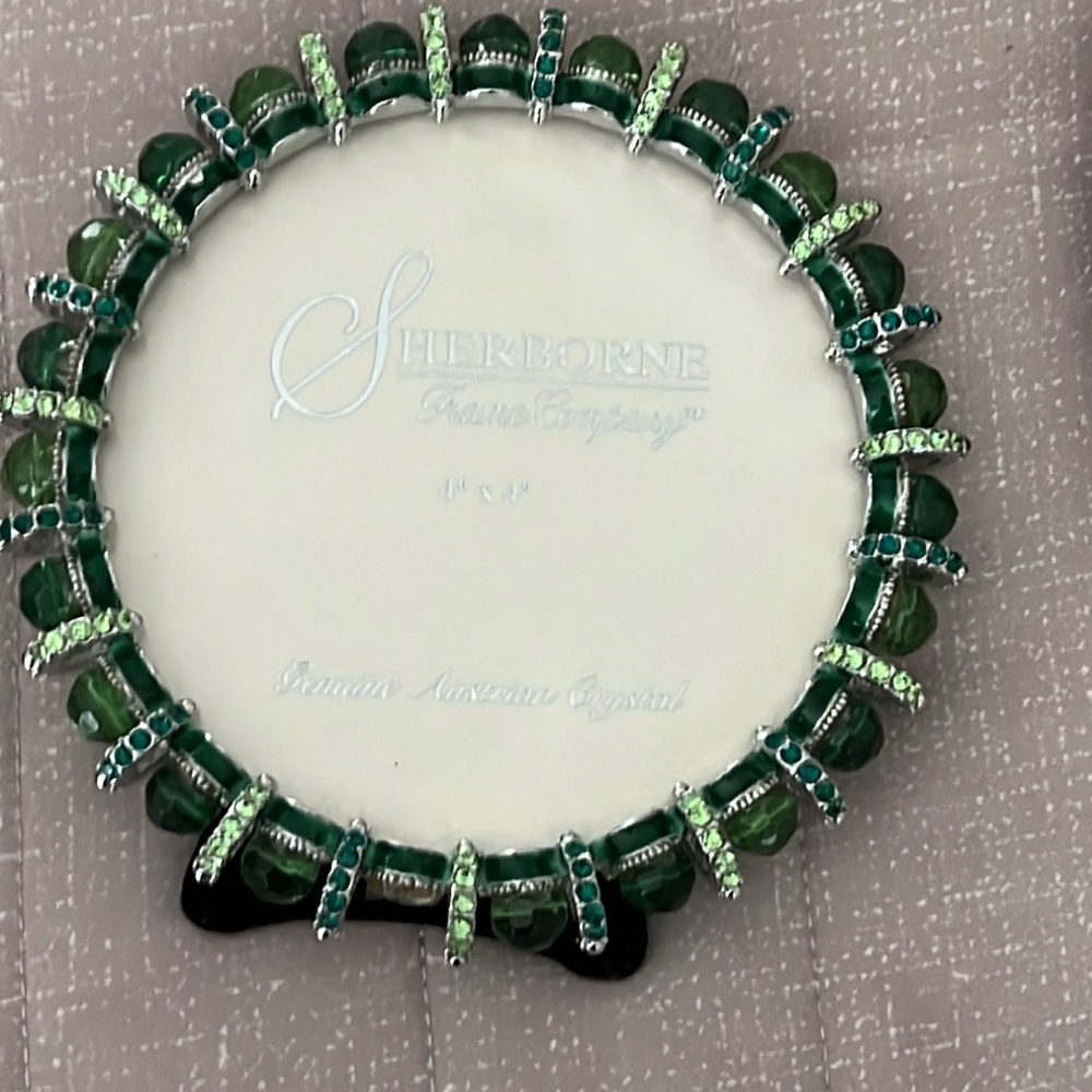 Bundles 3 (SHRBORNE)Frame Company Round frame-Genuine- Austrian Crystals (4”X4”)